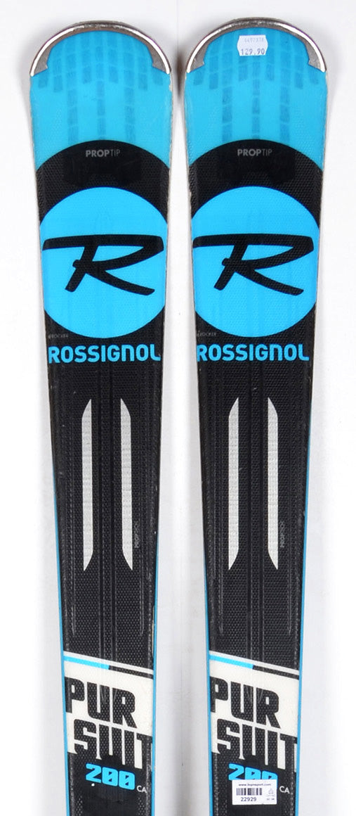skis ROSSIGNOL PURSUIT 16, aramid, basalt + Rossignol Axium 110