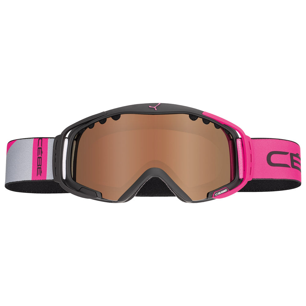 Cébé Hurricane M Mat Black Pink Dark Rose Flash Gold - masque de sk –  Top N Sport, professionnel du matériel de ski d'occasion