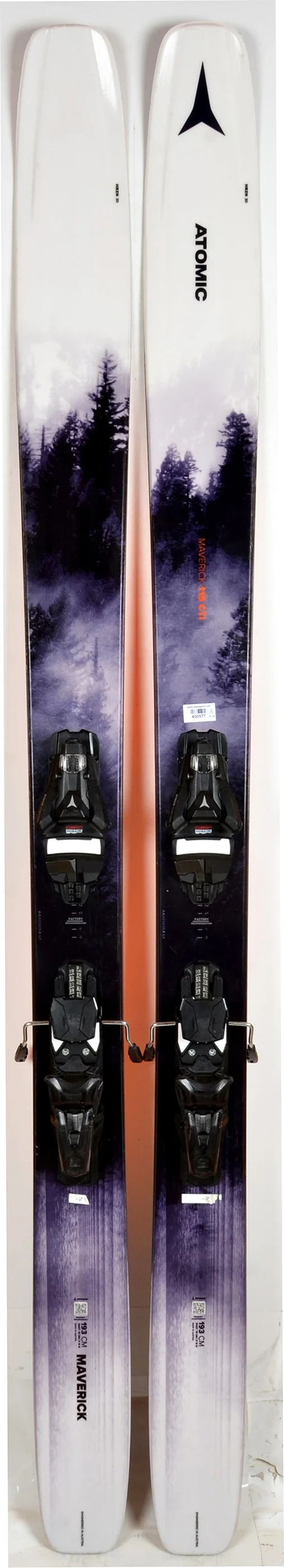 Atomic MAVERICK 115 CTI + STRIVE 13 GW R - TEST 2025 - skis d'occasion