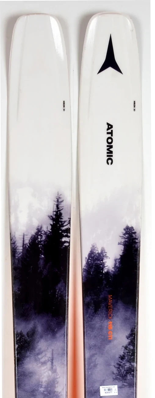 Atomic MAVERICK 115 CTI + STRIVE 13 GW R - TEST 2025 - skis d'occasion