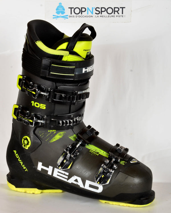 Head ADVANT EDGE 105 yellow Chaussures de ski d occasion Top N Sport professionnel du materiel de ski d occasion