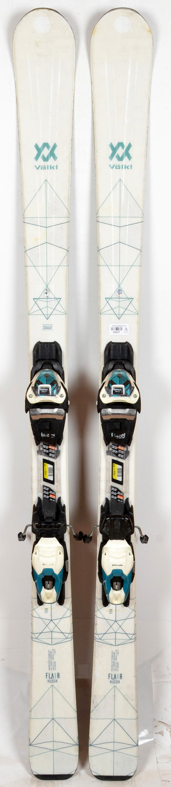 Völkl FLAIR ALESSIA white / blue - skis d'occasion Femme