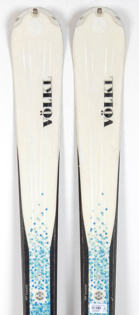 Völkl ESSENZA ALESSIA white blue - skis d'occasion Femme