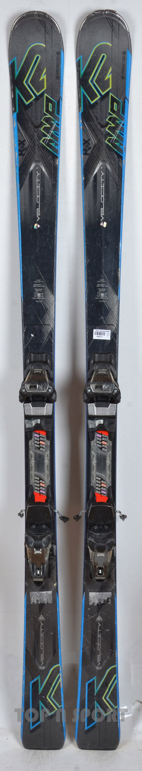 K2 VELOCITY blk - skis d'occasion