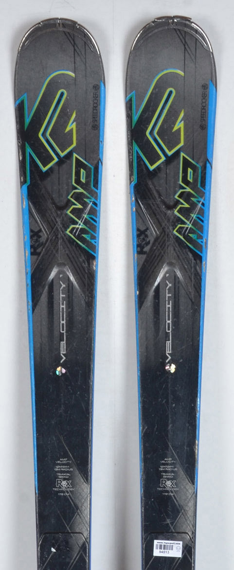 K2 VELOCITY blk - skis d'occasion