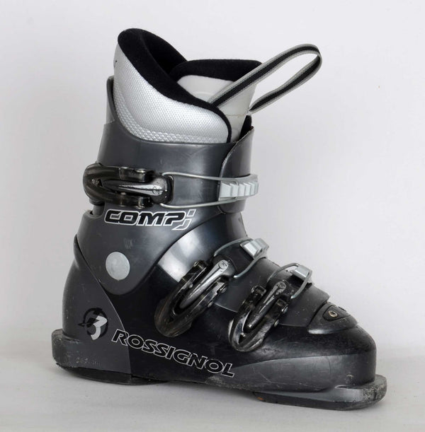 Rossignol COMP J3 GREY - chaussures de ski d'occasion  Junior