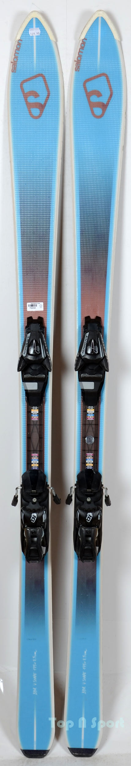 Salomon BBR 7,5 - skis d'occasion
