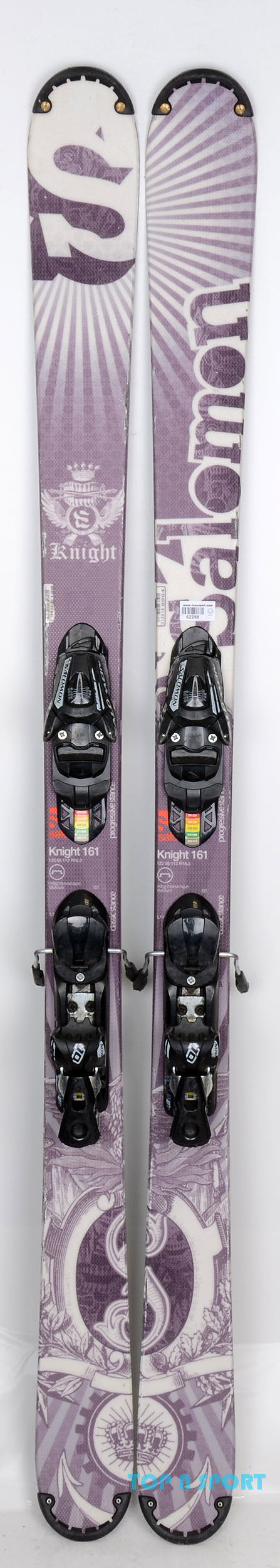 Niet verwacht Baffle mechanisme Salomon KNIGHT - Skis d'occasion - Top N Sport – Top N Sport, professionnel  du matériel de ski d'occasion